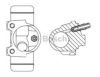 BOSCH F 026 002 096 Wheel Brake Cylinder